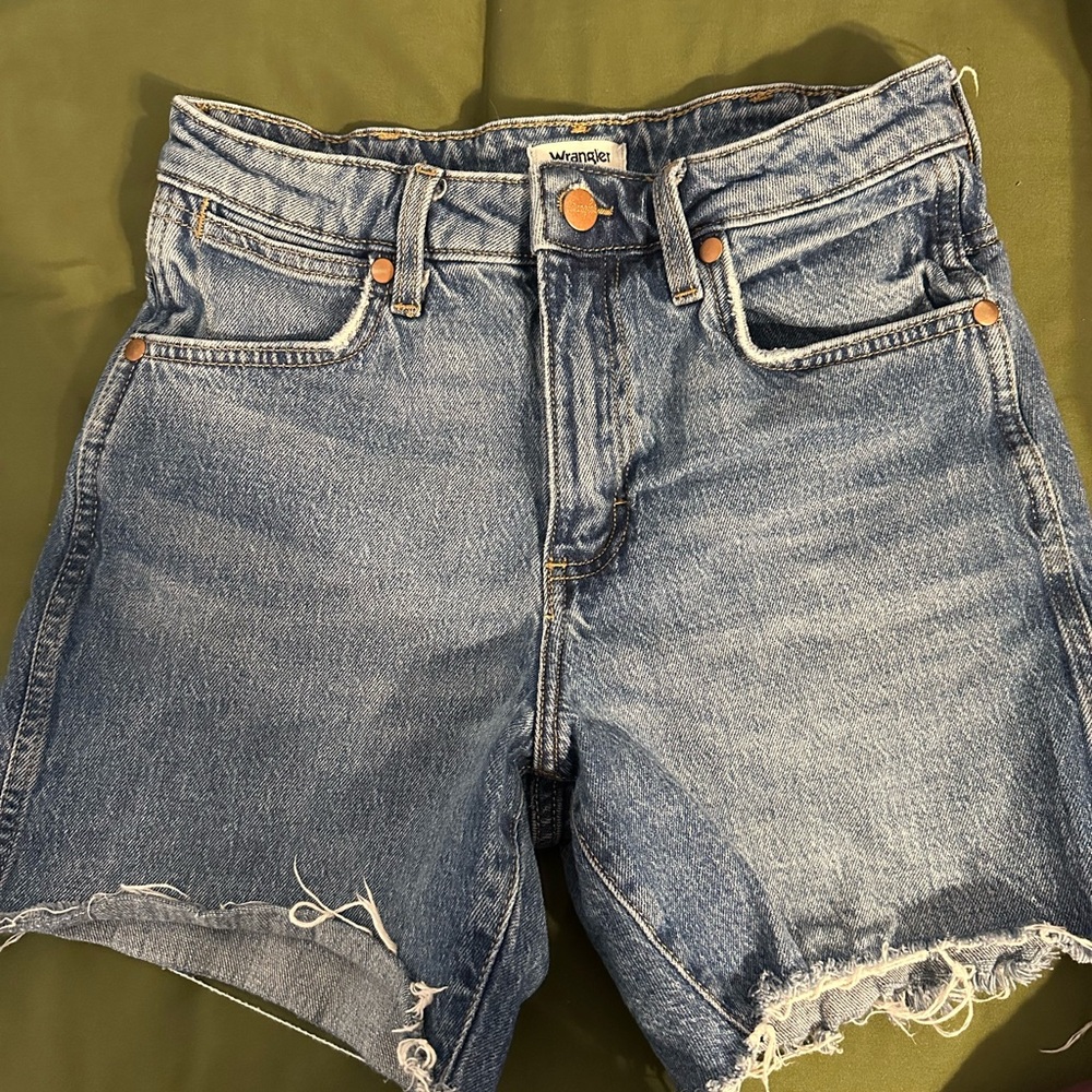 Wrangler Light Blue Jean Shorts